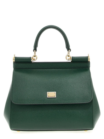 Bicolor Calfskin Handbag
