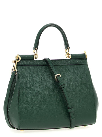 Bicolor Calfskin Handbag
