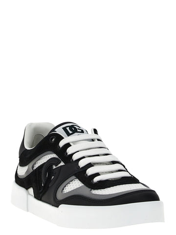 Bicolor Calfskin Sneakers