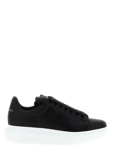 Bicolor Bovine Leather Low Top Sneakers