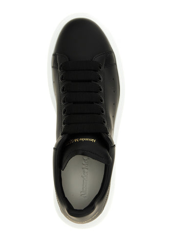 Bicolor Bovine Leather Low Top Sneakers