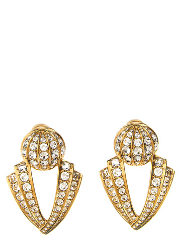 Gold Brass Earrings