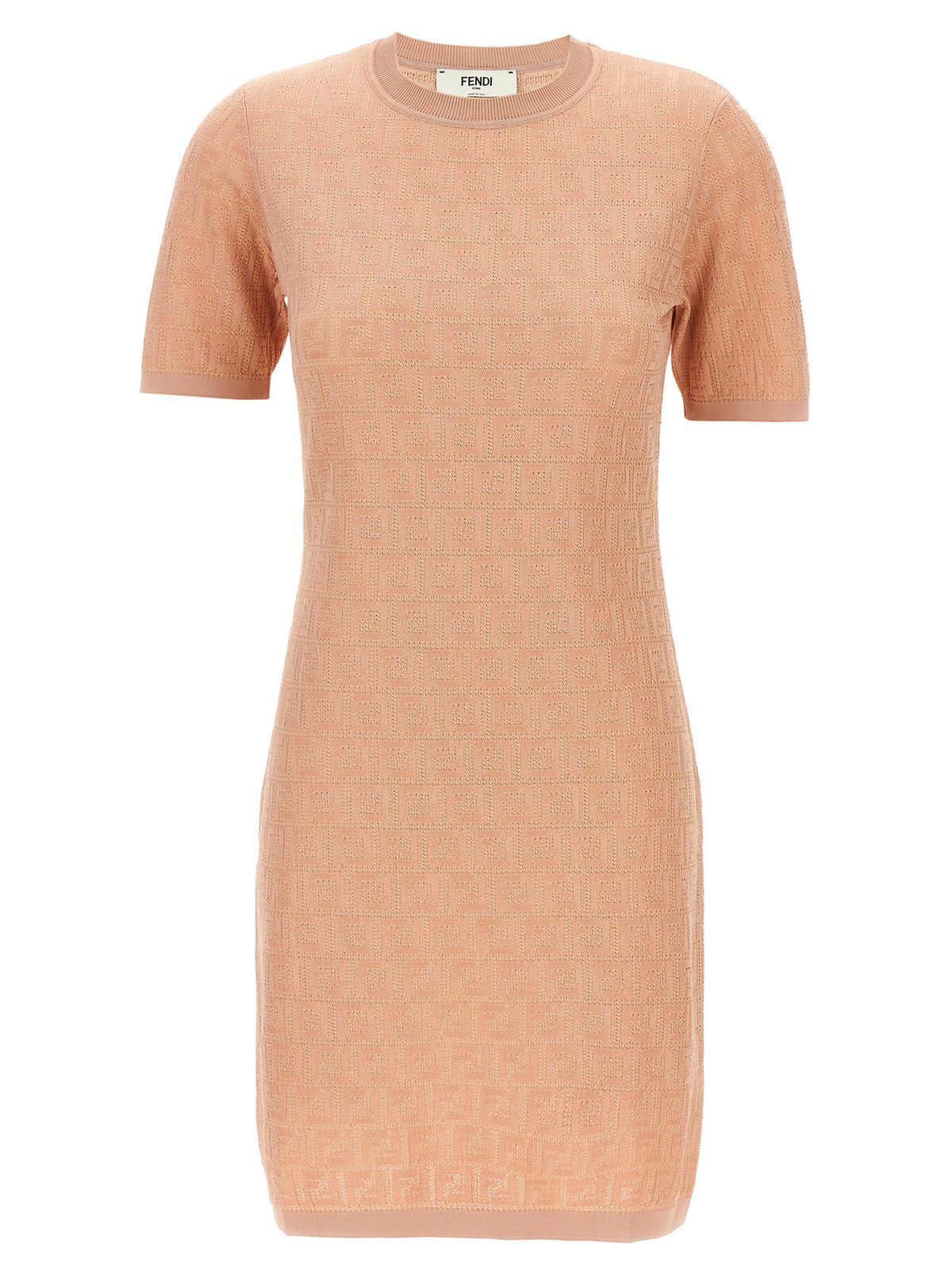 Multicolor Cotton Short Dress