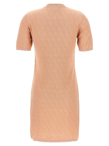 Multicolor Cotton Short Dress