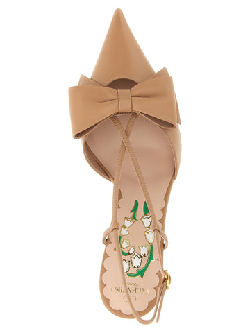 Multicolor Leather High Heel Pumps