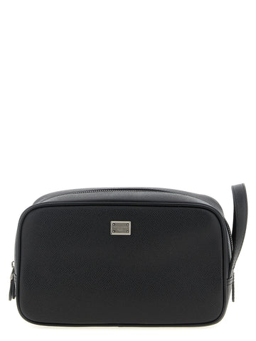 Black Calfskin Leather Wallet