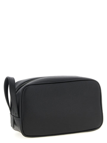 Black Calfskin Leather Wallet