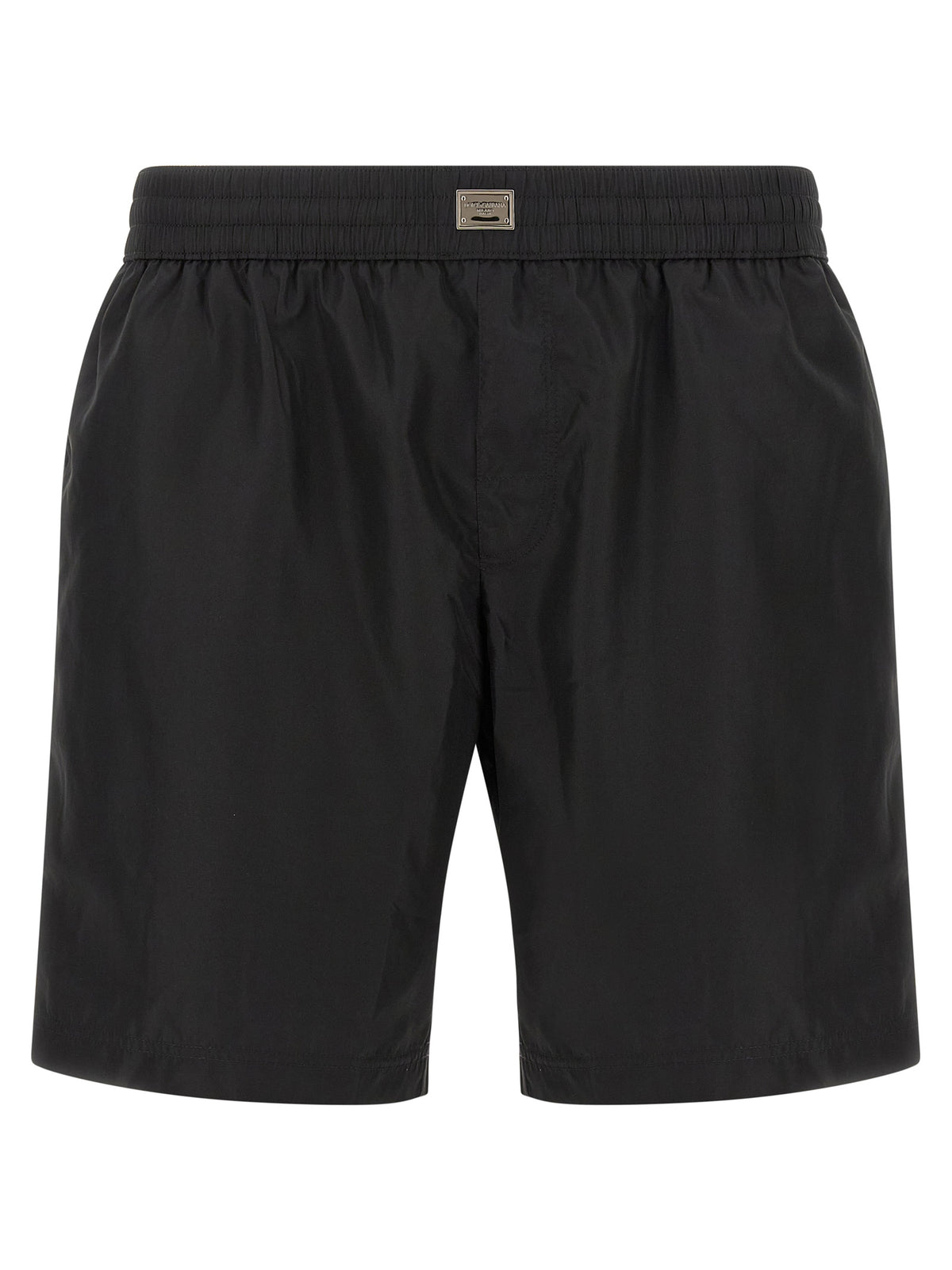 Black Polyamide Swim Shorts