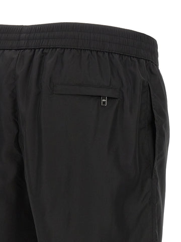 Black Polyamide Swim Shorts