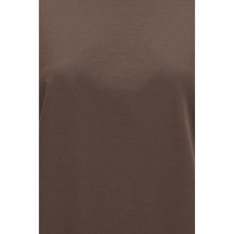 Brown Cotton T-Shirt
