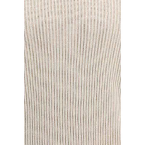 Beige Cashmere Turtleneck
