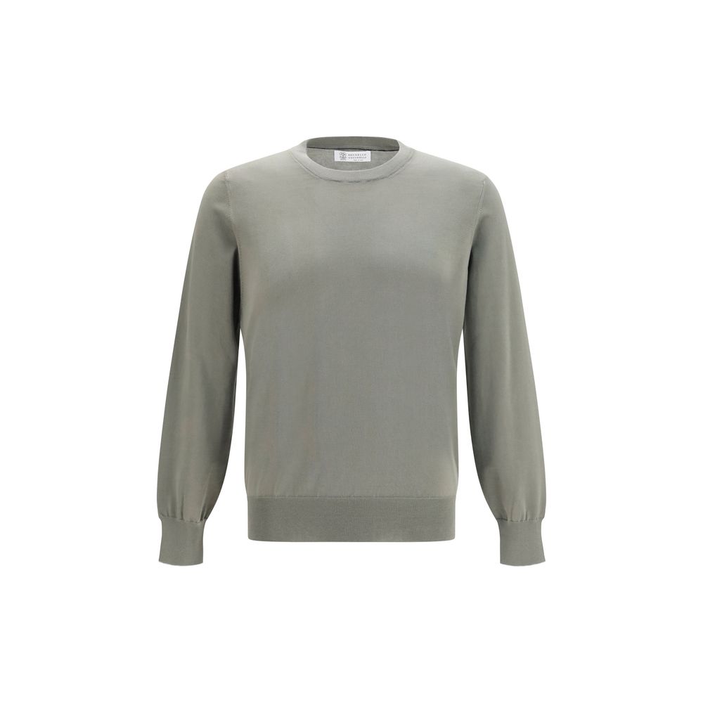 Bicolor Cotton Sweatshirt