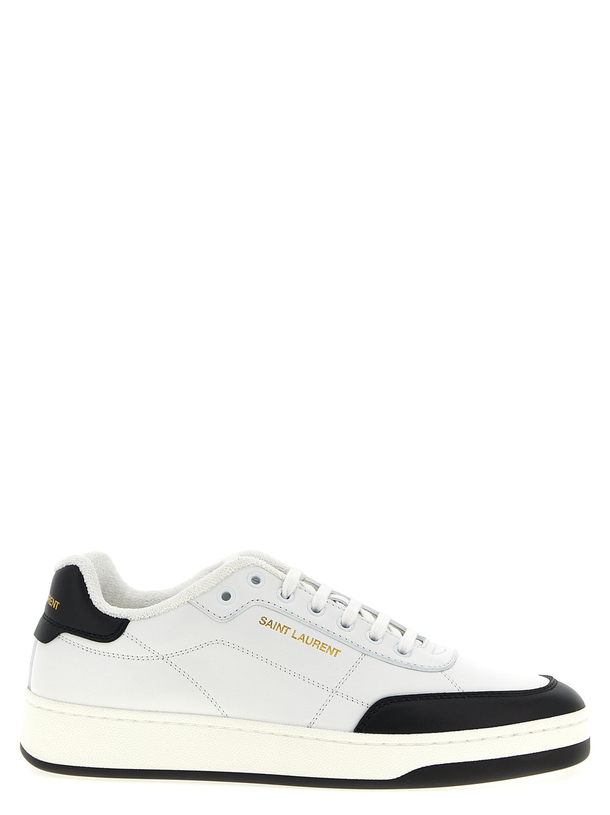 Bicolor Calfskin Low Top Sneakers