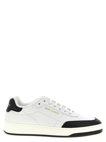Bicolor Calfskin Low Top Sneakers