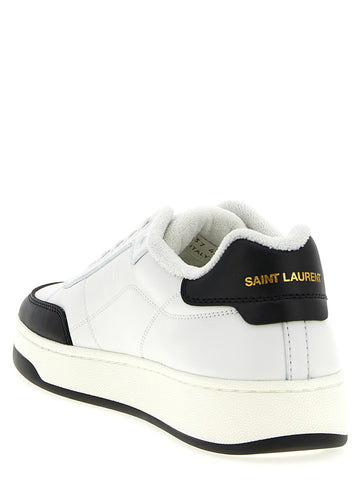 Bicolor Calfskin Low Top Sneakers