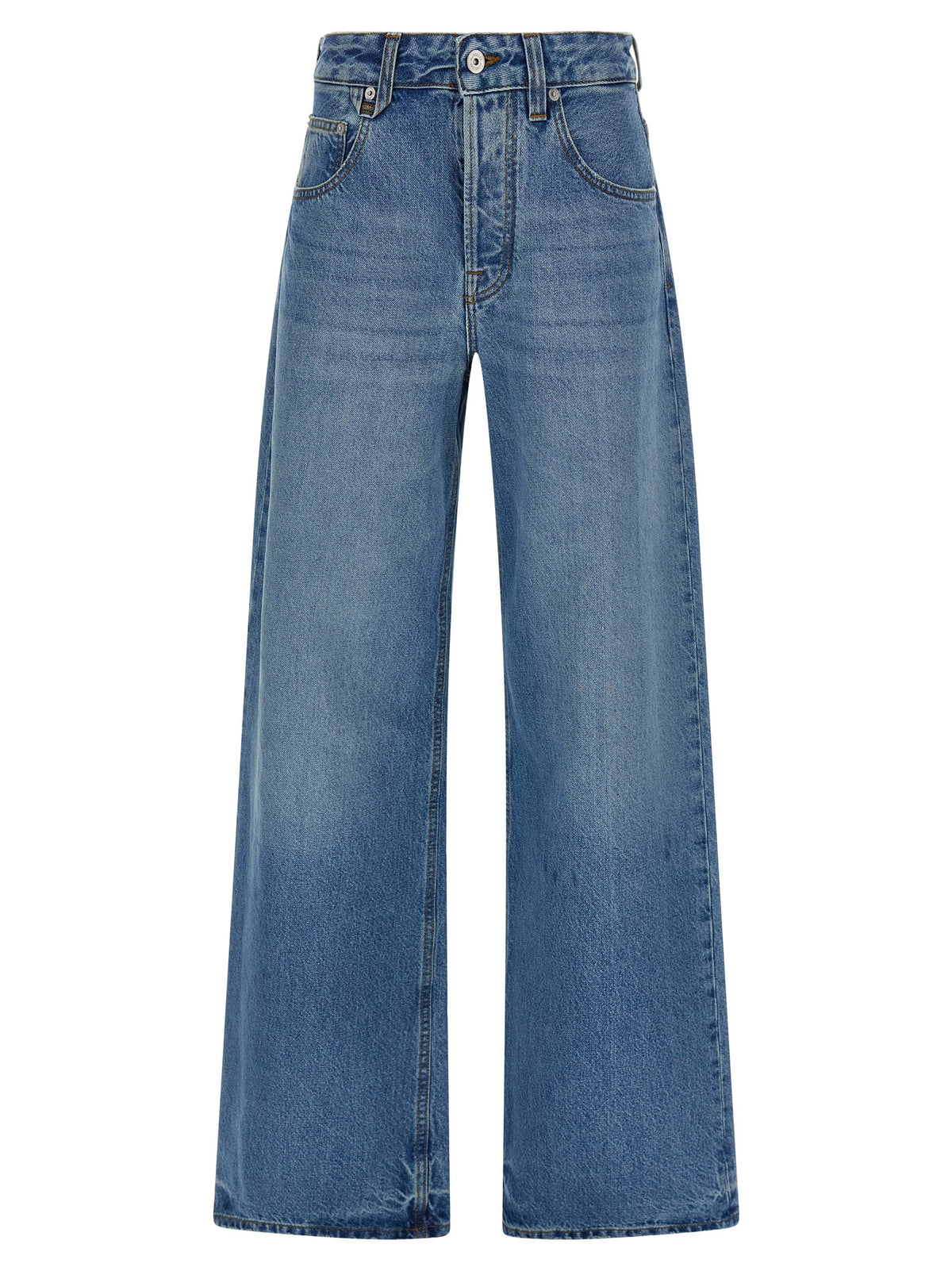 Blue Cotton Jeans Denim