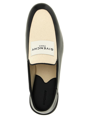 Black Lamb Leather Slip-On Loafers