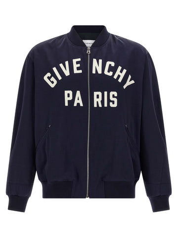 Blue Cotton Bomber