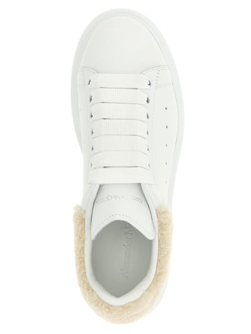 Beige Calfskin Chunky Sneakers