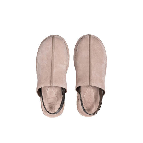 Brown Leather Mules