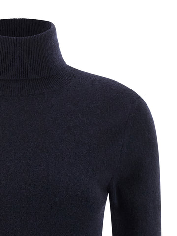 Blue Cashmere Cardigan