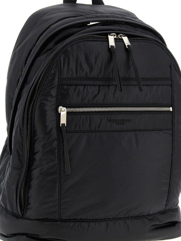 Black Calfskin Backpack