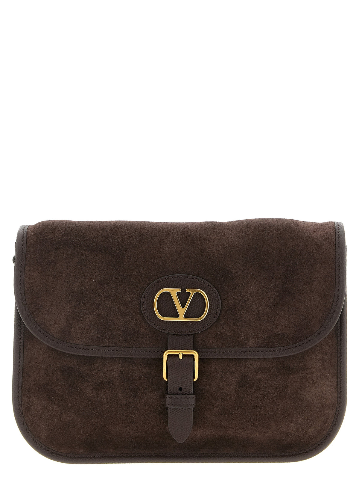 Brown Cowhide Crossbody Bag