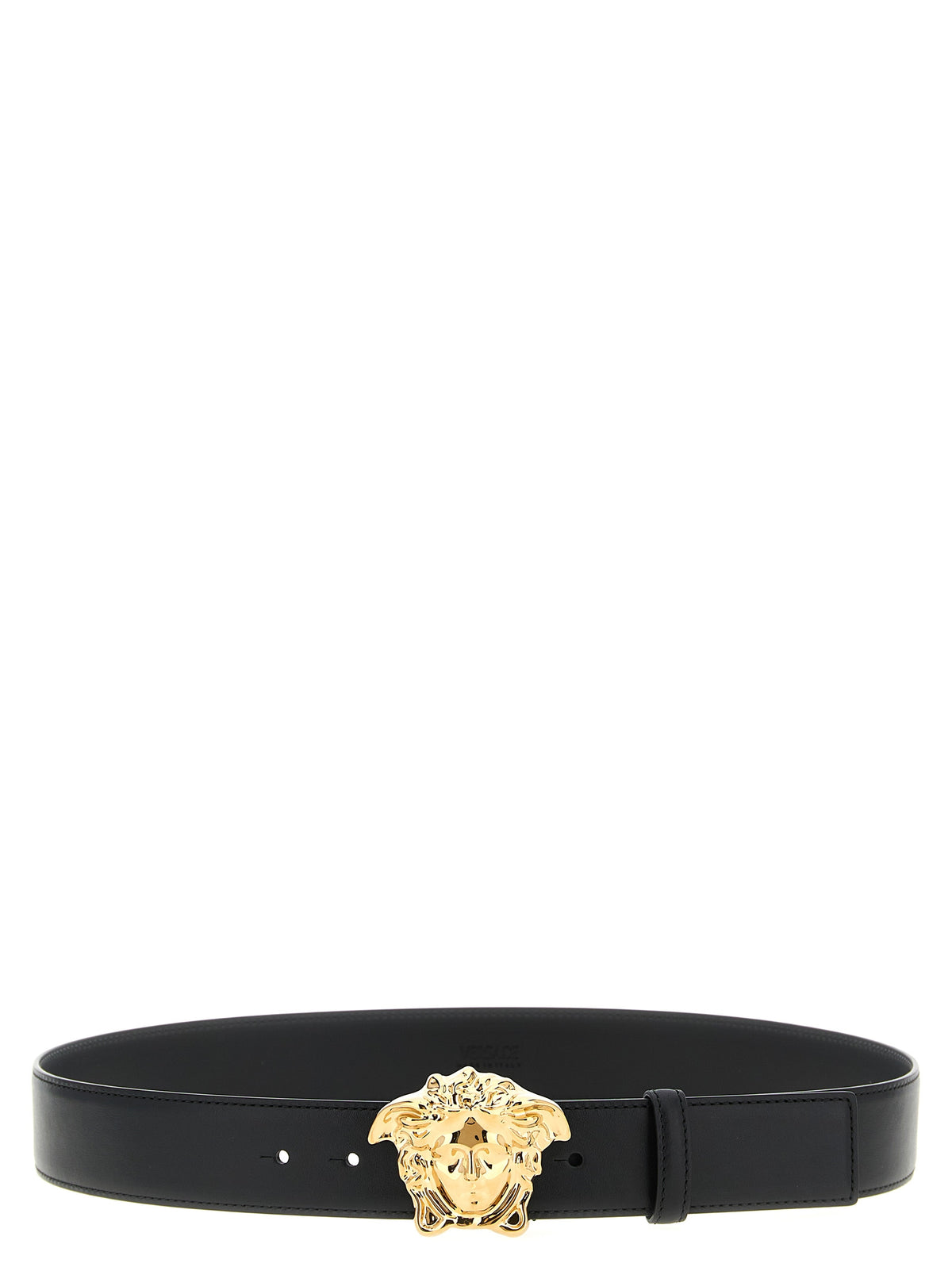 Black Calfskin Regular Belt