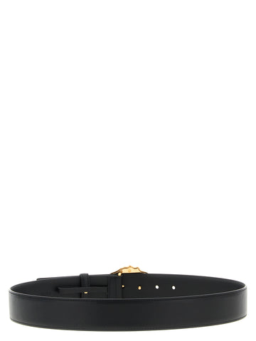 Black Calfskin Regular Belt
