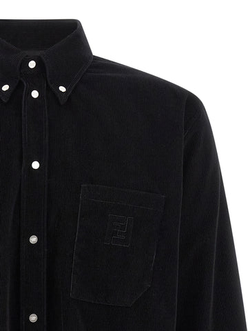 Black Cotton Blouse