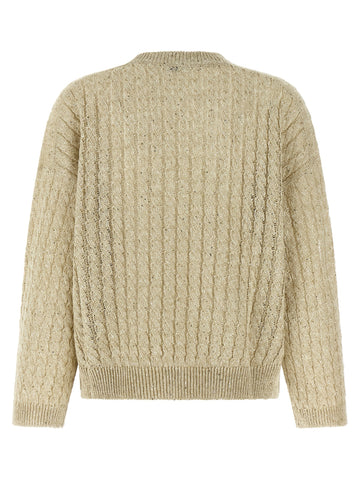 Beige Linen Cardigan