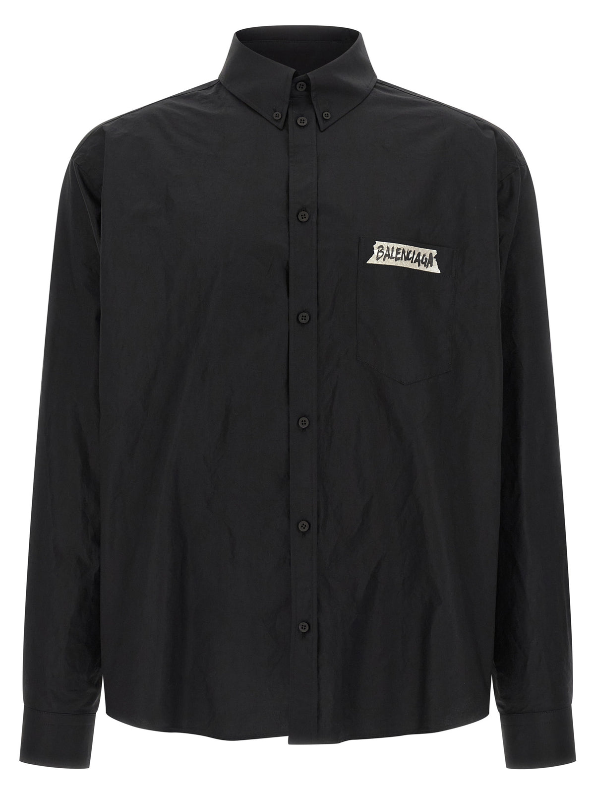 Black Cotton Blouse