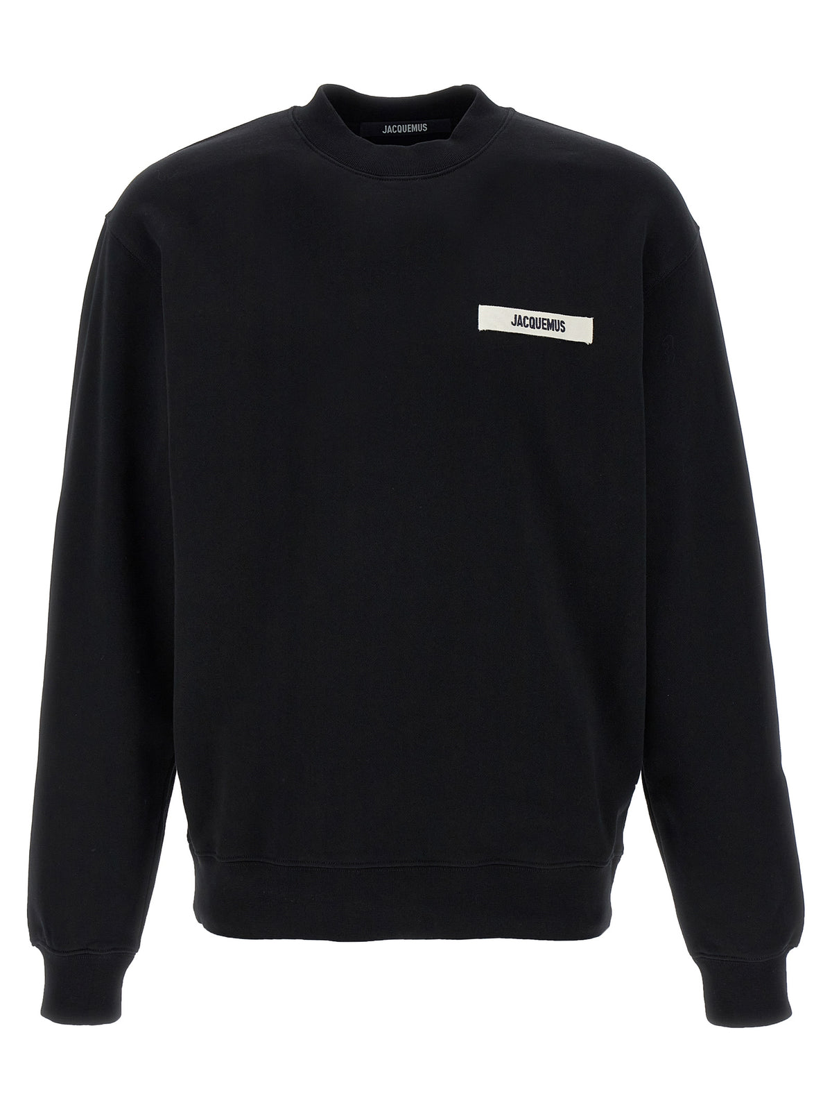 Black Cotton Sweatshirt
