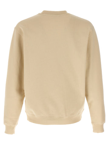 Beige Cotton Sweatshirt