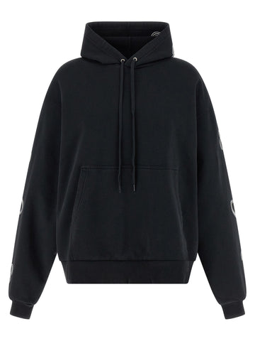 Black Cotton Hoodie
