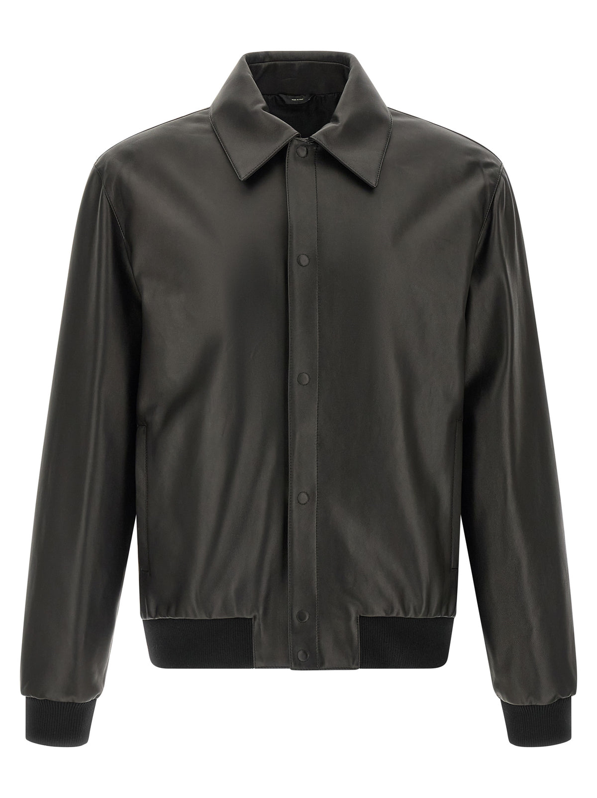Black Lamb Leather Leather Jacket
