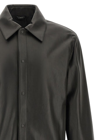 Black Lamb Leather Leather Jacket