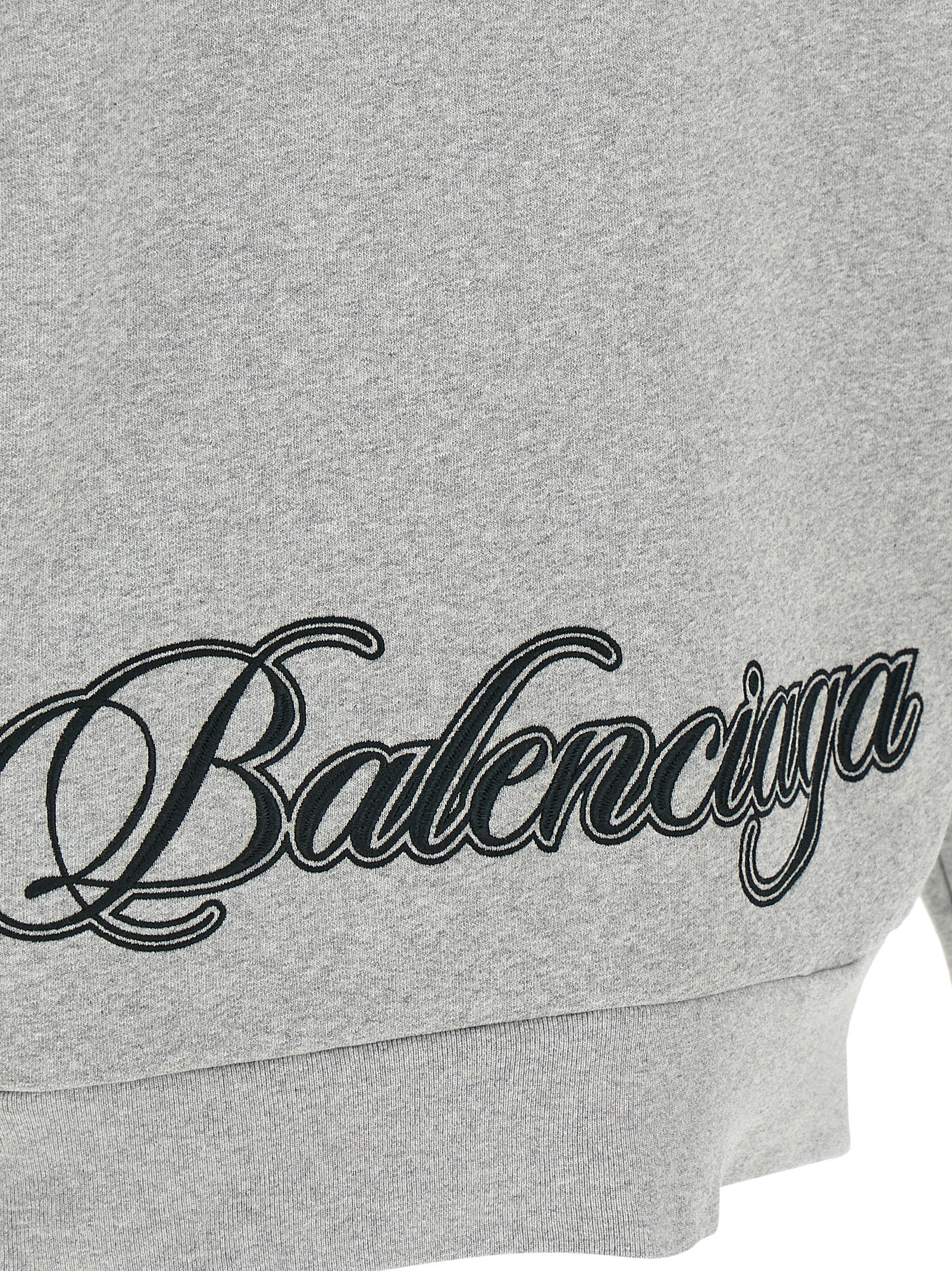 Gray Cotton Sweatshirt