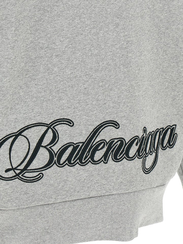 Gray Cotton Sweatshirt