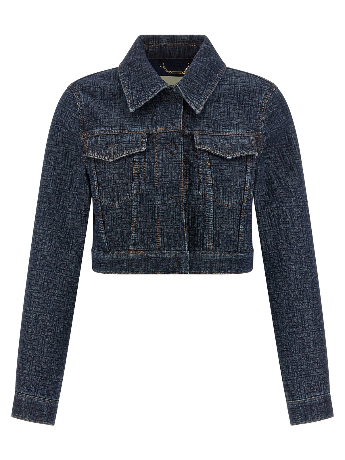 Blue Cotton Denim Jacket
