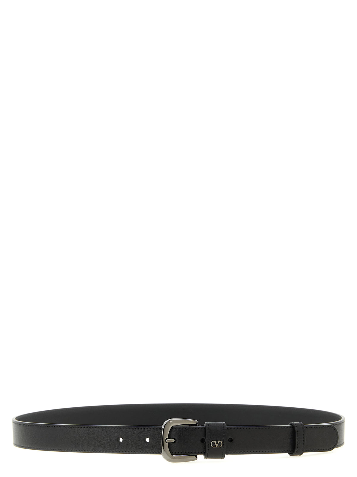 Black Calfskin Regular Belt