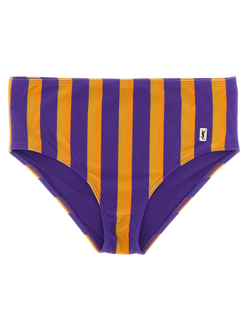 Multicolor Polyamide Swim Briefs