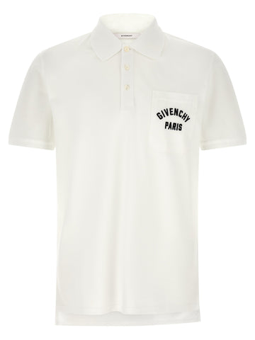 White Cotton Polo Shirt