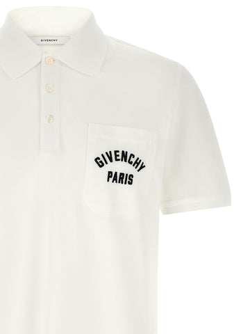 White Cotton Polo Shirt