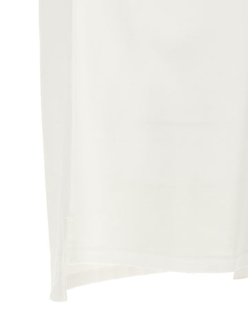 White Cotton Polo Shirt