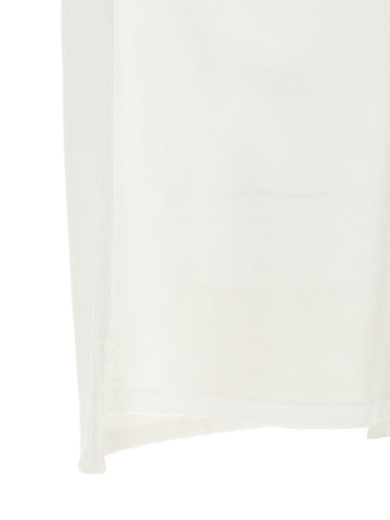 White Cotton Polo Shirt