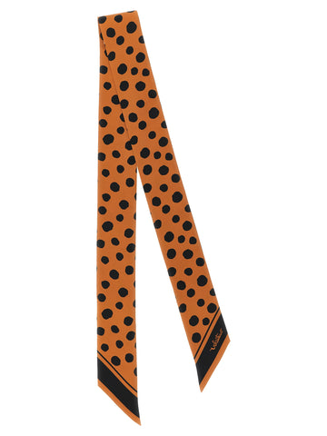Brown Silk Foulard