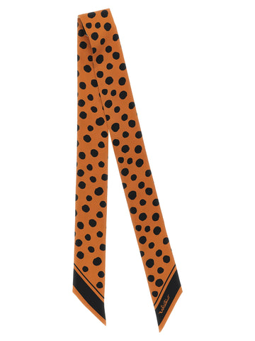 Brown Silk Foulard