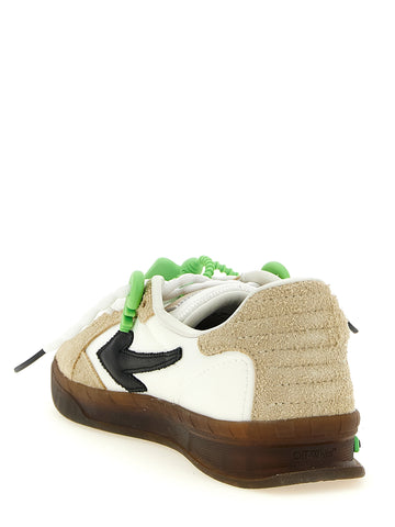 Multicolor Nylon Athletic Sneakers