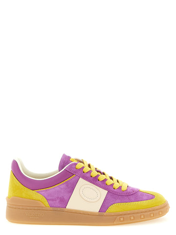 Multicolor Calfskin Athletic Sneakers